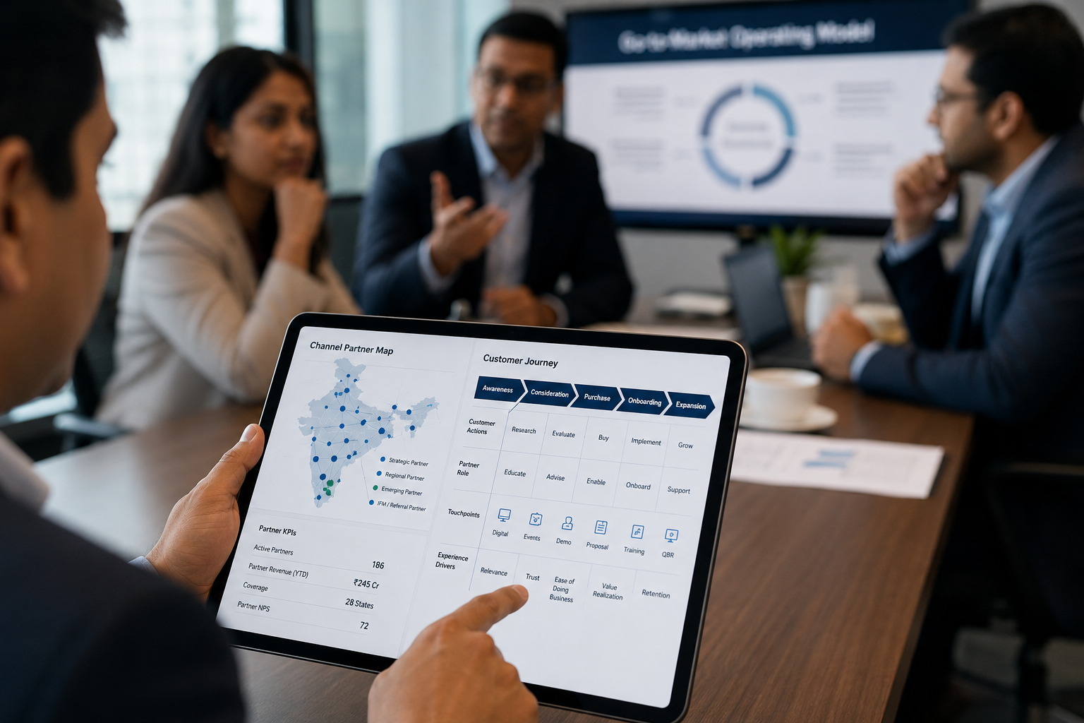Channel strategy workshop on pricing, incentives, and partner performance growth